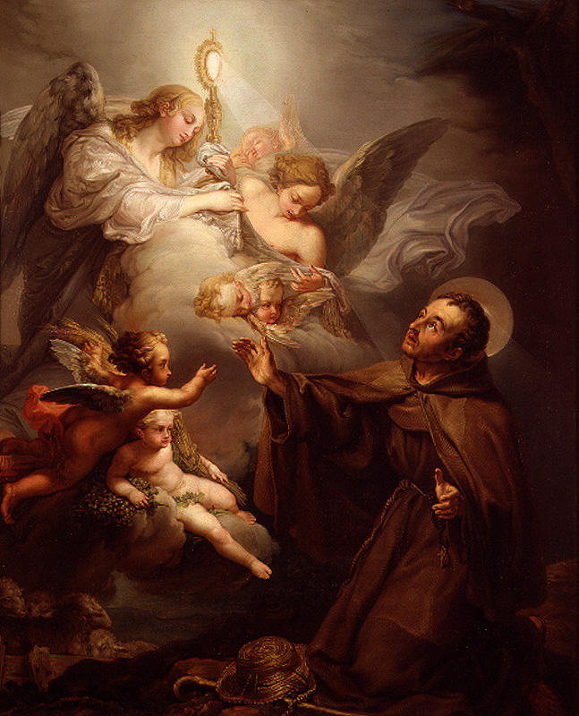 San Pascual Bailón, Bernardo López (1811). Museo de Bellas Artes de Valencia.